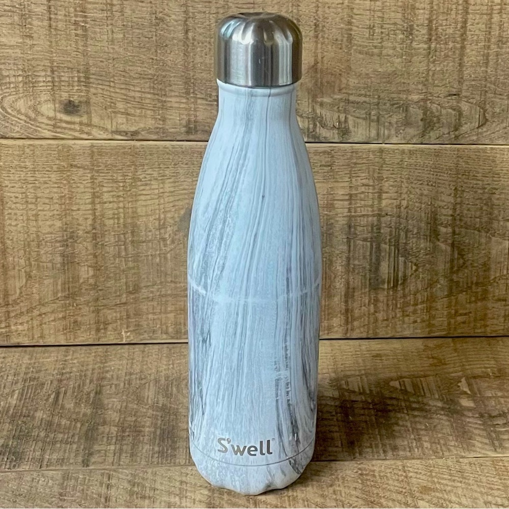 Swell Bottle -17oz.- White & Gray Marble